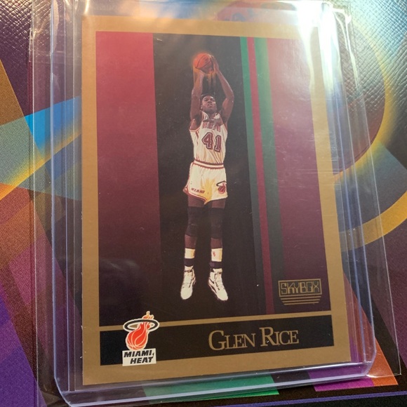 1990 SkyBox Glen Rice #150 ROOKIE Basketball Card - Picture 2 of 2